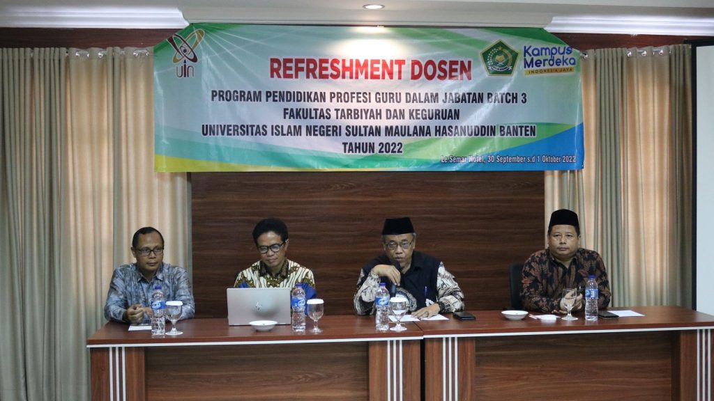 Jelang Batch 3, Prodi PPG Menggelar Refreshment Bagi Dosen