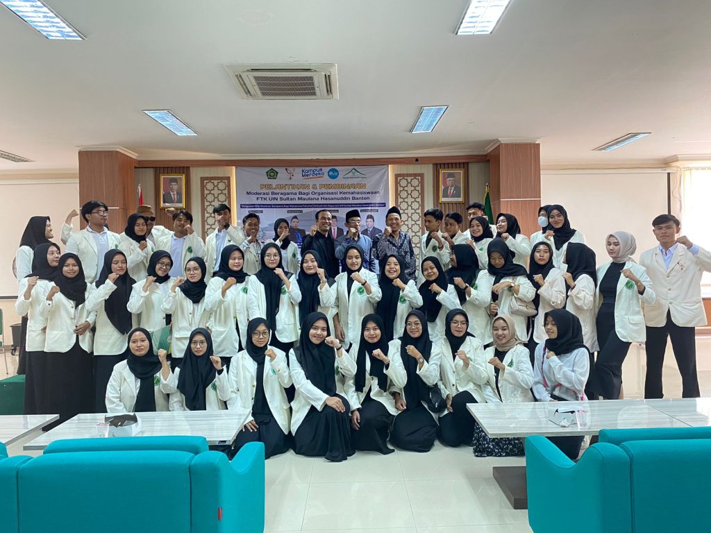 FTK UIN Banten Bekali Moderasi Beragama bagi para Pengurus Ormawa Periode 2023 FTK UIN Banten Bekali Moderasi Beragama bagi para Pengurus Ormawa Periode 2023