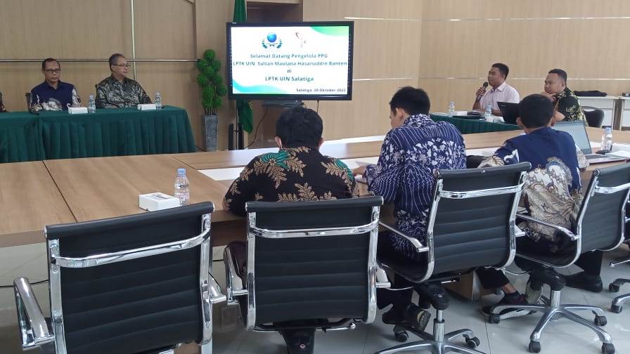 Menjelang UKIN dan UP, Prodi PPG UIN SMH Banten Lakukan Koordinasi ke UIN Semarang dan UIN Salatiga