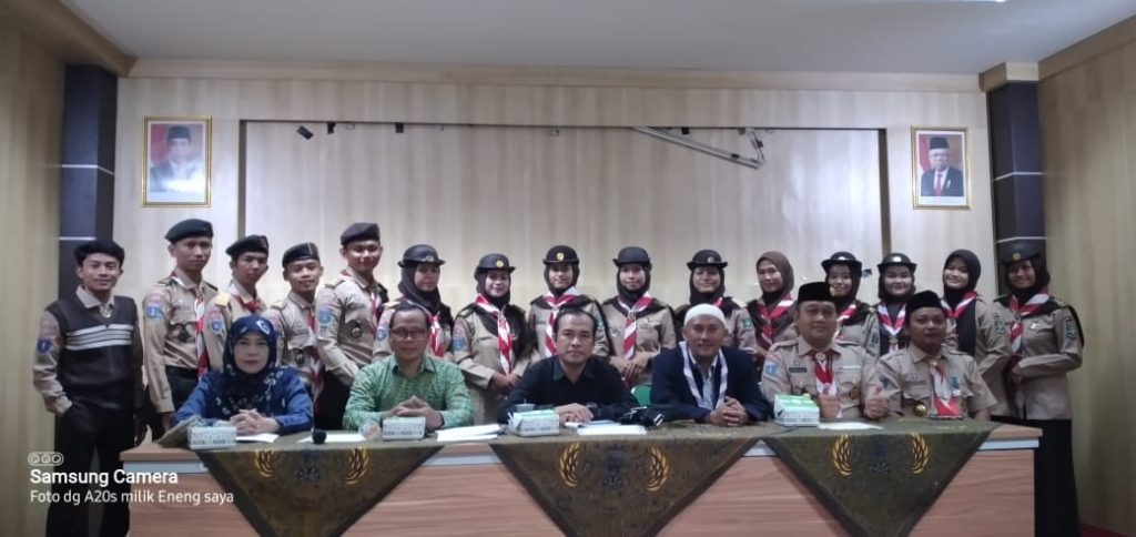 FTK UIN Banten Apresiasi UKM Pramuka Wujudkan Kepeloporan Mahasiswa