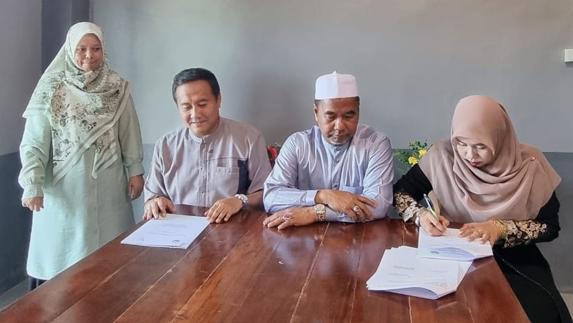 Penandatanganan MoU : FTK UIN SMH Banten dan Nawawit Int’l School, Pattani, Thailand