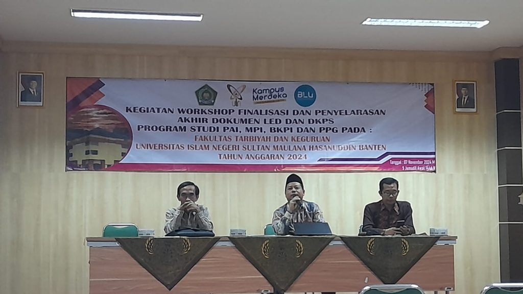 WORKSHOP FINALISASI DAN  PENYELARASAN AKHIR DOKUMEN LED DAN DKPS PRODI PAI, MPI, BKPI DAN PPG BERLANGSUNG LANCAR