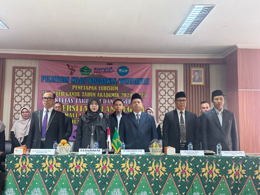 PELAKSANAAN YUDISIUM FAKULTAS TARBIYAH DAN KEGURUAN UIN SULTAN MAUALANA HASANUDDIN BANTEN SEMESTER GANJIL TAHUN AKADEMIK  2024/2025