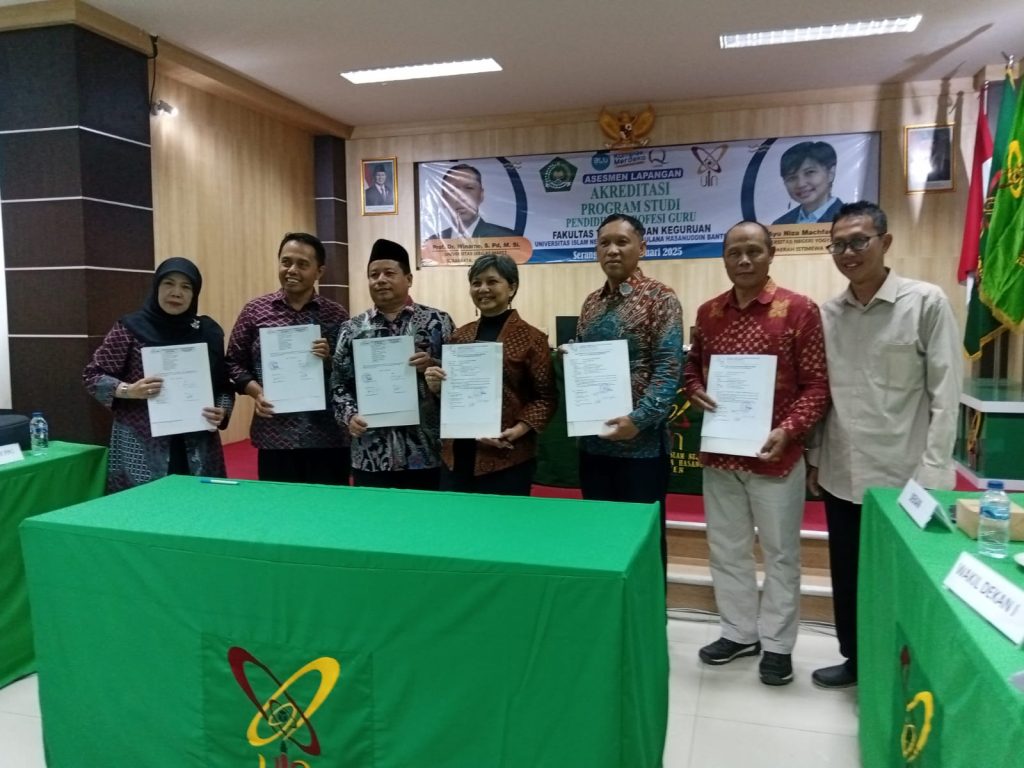Prodi Pendidikan Profesi Guru(PPG) Fakultas Tarbiyah dan Keguruan UIN SMH Banten Gelar Asesmen Lapangan Prodi Pendidikan Profesi Guru(PPG) Fakultas Tarbiyah dan Keguruan UIN SMH Banten Gelar Asesmen Lapangan