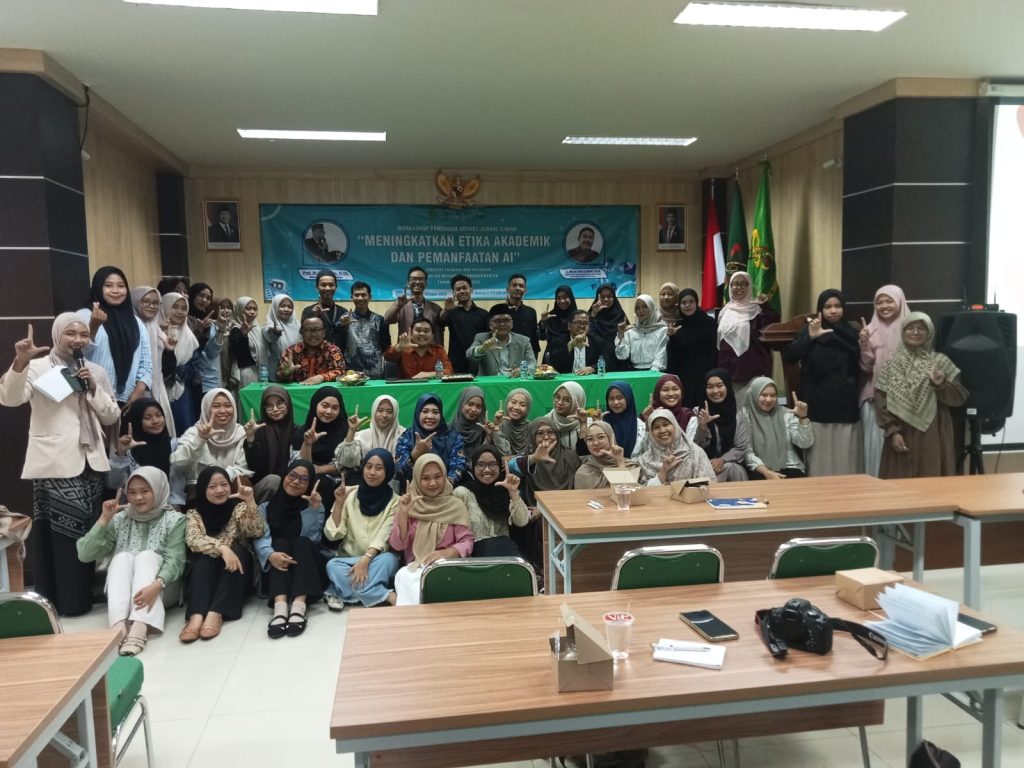 FTK UIN SMH Banten Gelar Workshop Penulisan Artikel Ilmiah: Dorong Etika Akademik dan Pemanfaatan AI dalam Karya Tulis Mahasiswa FTK UIN SMH Banten Gelar Workshop Penulisan Artikel Ilmiah: Dorong Etika Akademik dan Pemanfaatan AI dalam Karya Tulis Mahasiswa