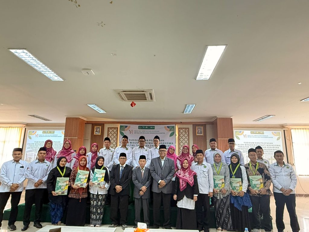 Pelepasan Calon Wisudawan/Wisudawati FTK dalam Kegiatan Yudisium: Mewujudkan Alumni FTK yang Berdampak bagi Masyarakat Pelepasan Calon Wisudawan/Wisudawati FTK dalam Kegiatan Yudisium: Mewujudkan Alumni FTK yang Berdampak bagi Masyarakat