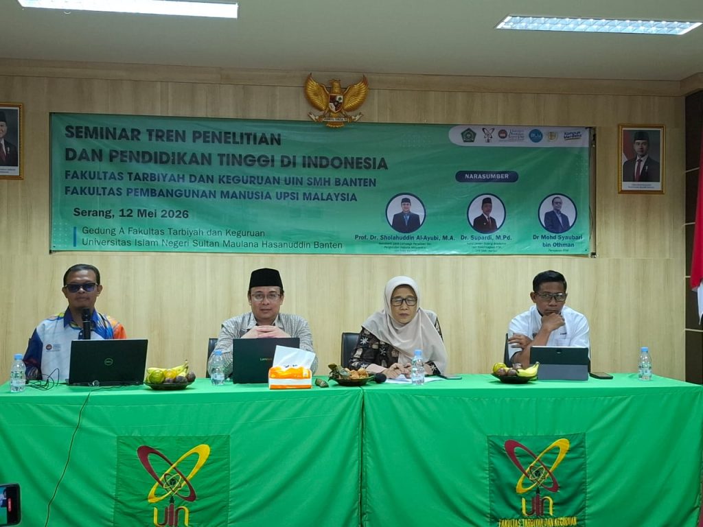 Seminar Internasional Bahas Tren Penelitian Pendidikan Tinggi di Indonesia di FTK UIN SMH Banten Seminar Internasional Bahas Tren Penelitian Pendidikan Tinggi di Indonesia di FTK UIN SMH Banten
